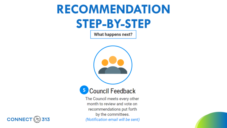 CONNECT 313 - Recommendation Step 5